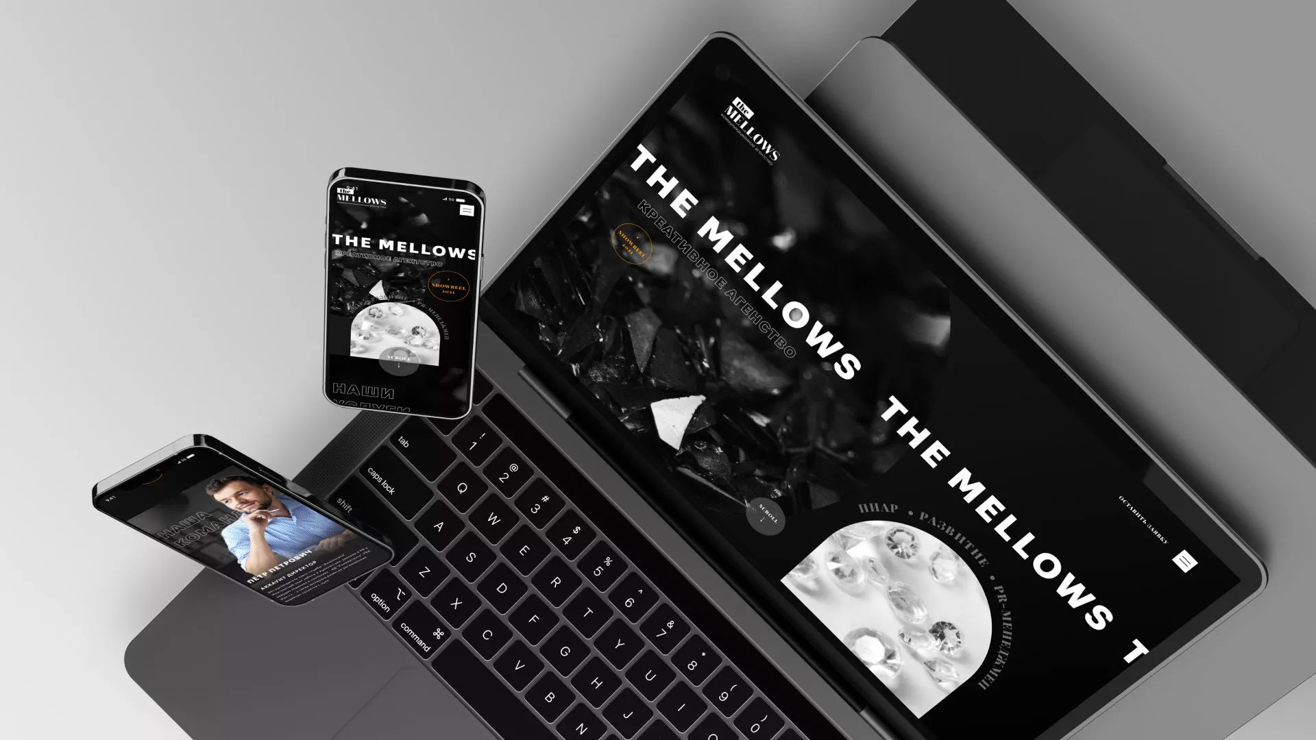 Разработка сайта креативного агентства «The Mellows» в Стародубе